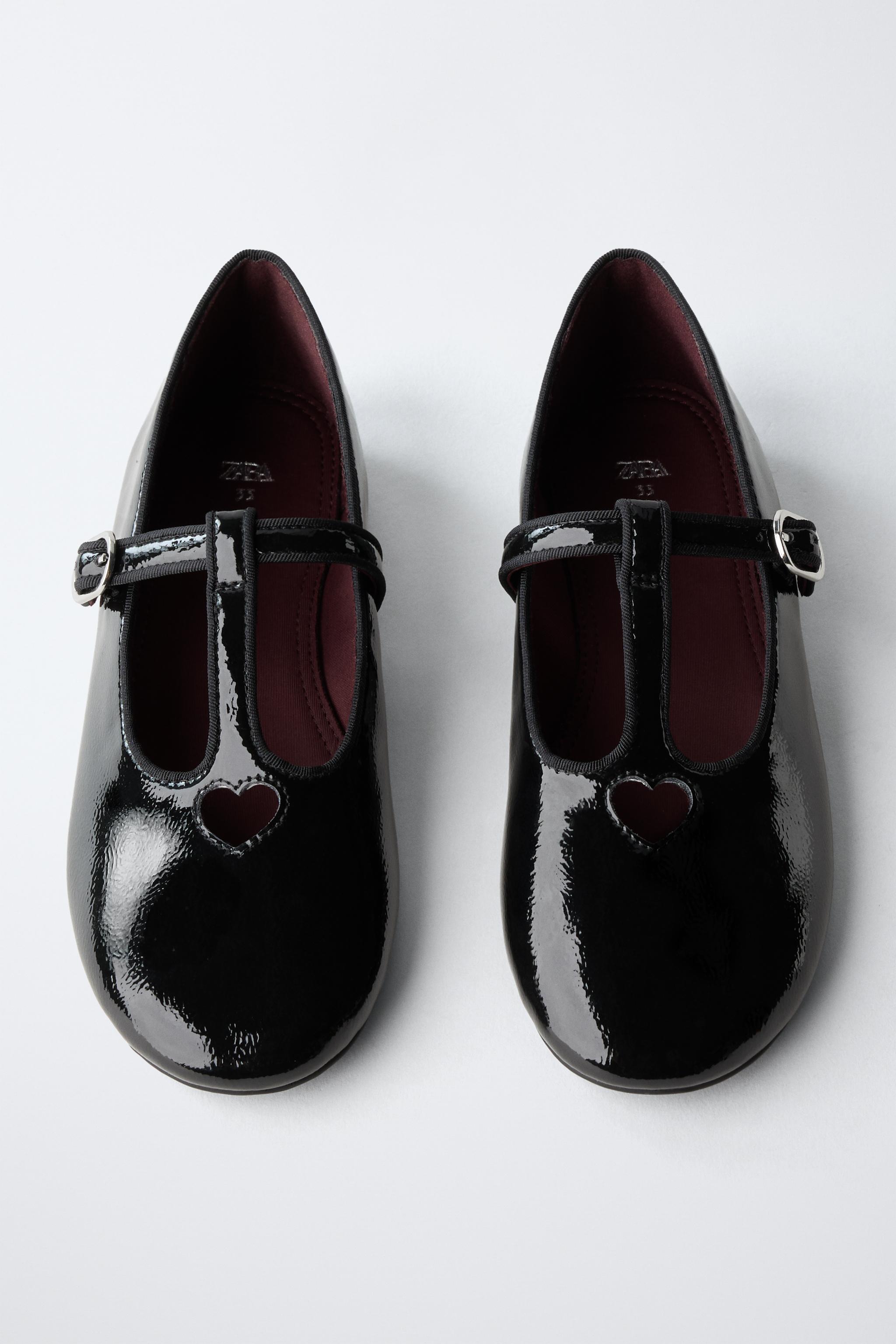 T-BAR HEART BALLET FLAT